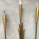 Brass wall sconce, 40s