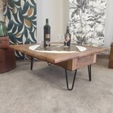 Coffee table, old games table, foldable
