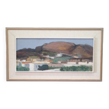 Gideon Isaksson, Scandinavian Modern Painting, 1960s, Oil on Panel, Framed