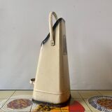 Art Deco coal bucket in enameled sheet metal
