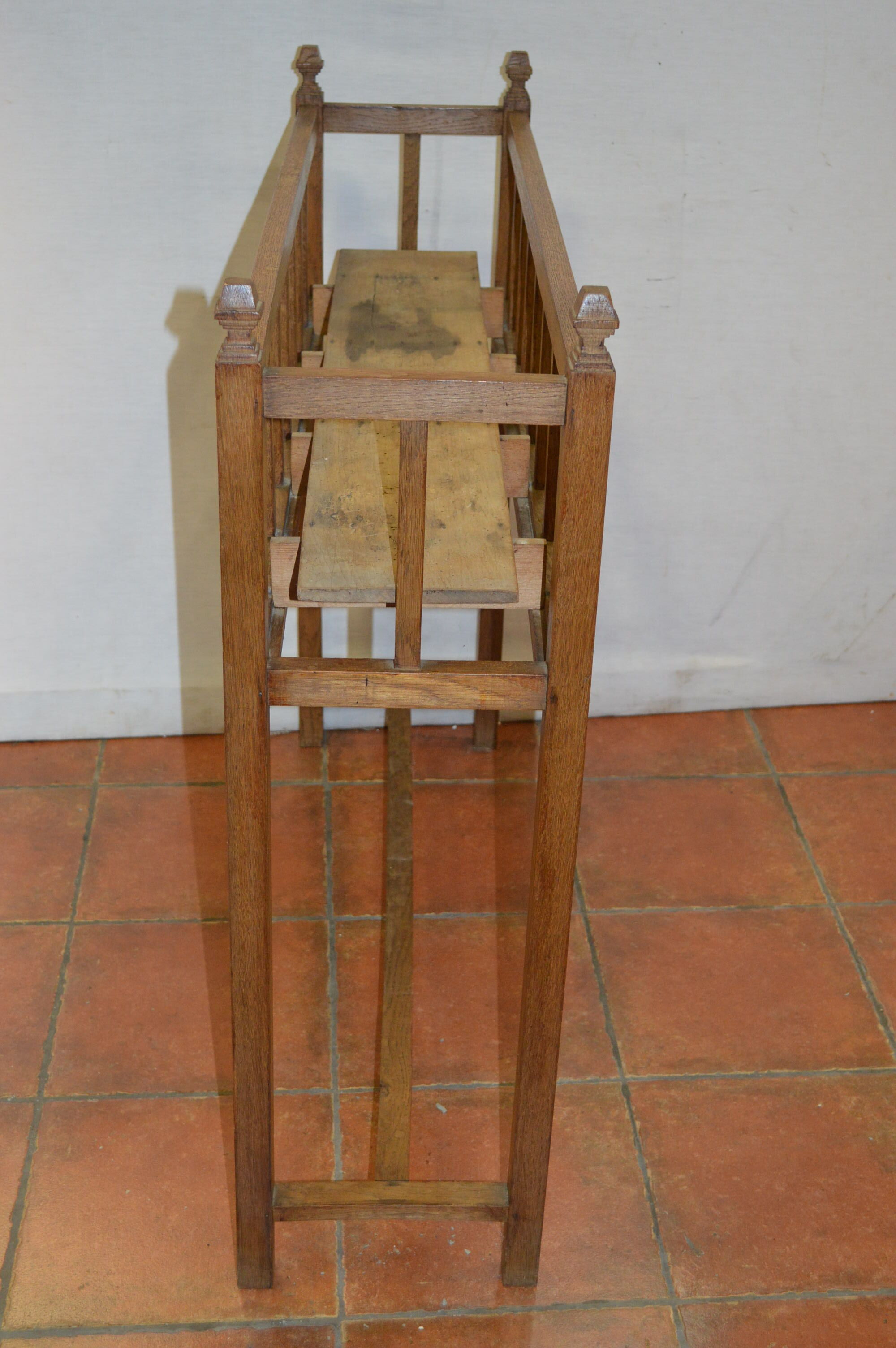 Jardinière en chêne