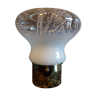 Lampe champignon italienne en verre