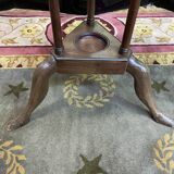 Louis XVI style pedestal table marble