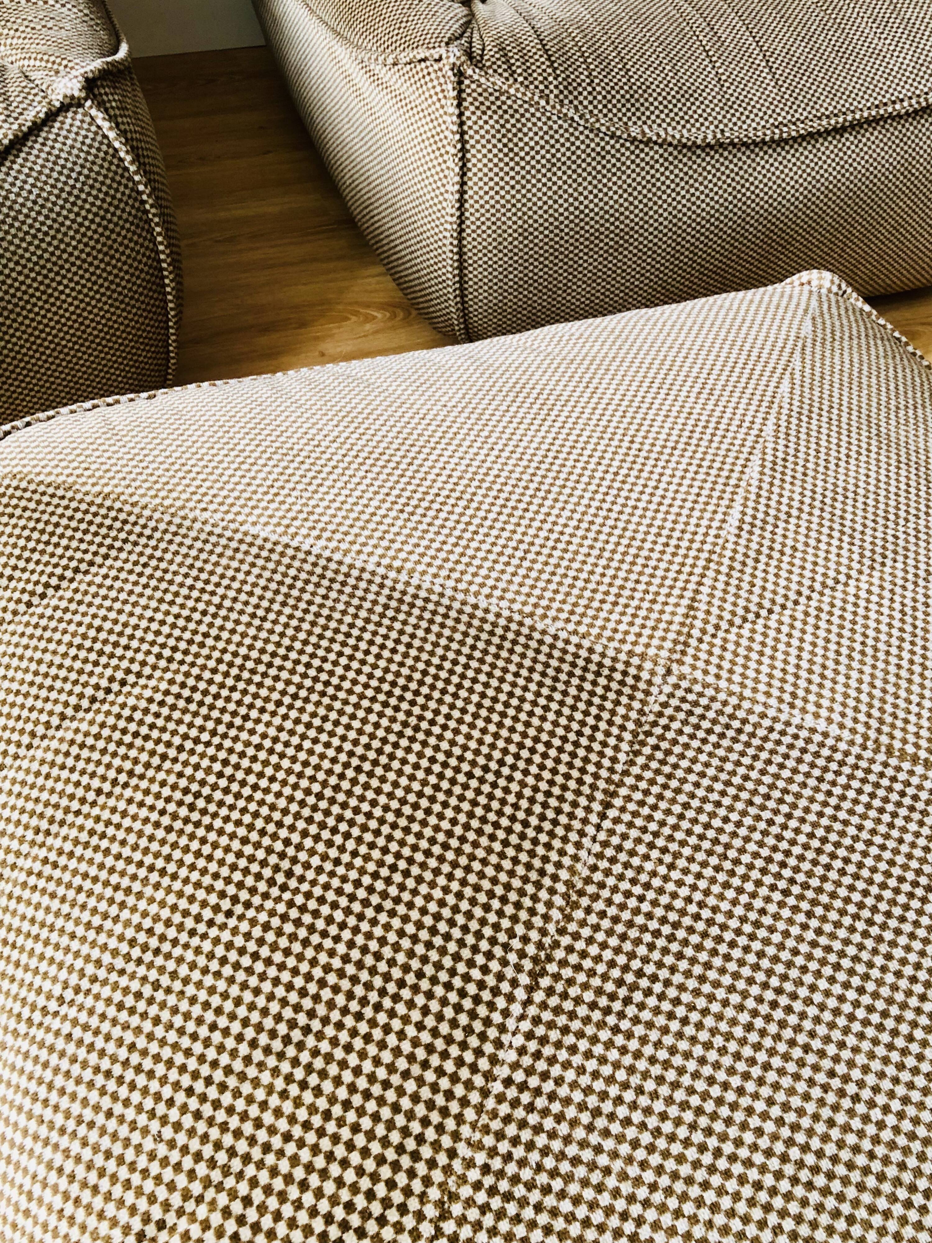 Atelier Dunlopillo vintage 2 drivers and 1 pouf
