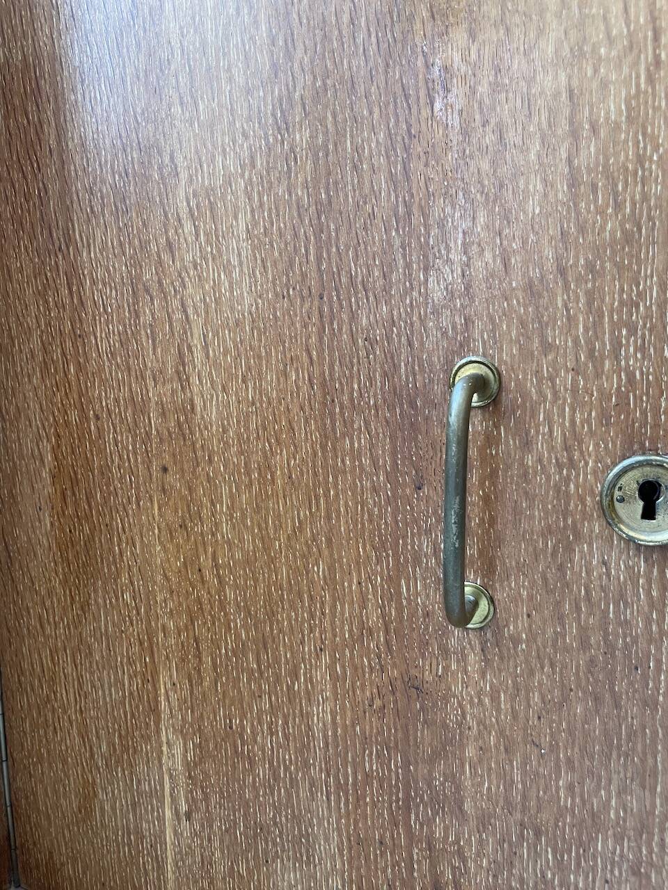 1960s oak storage unit