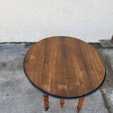 table 6 pieds louis philippe en noyer du xix ème siecle 320.50 cm de long