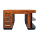 1930s Art Deco Desk caucasian walnut