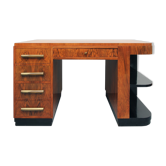 Bureau Art Déco en noyer 1930