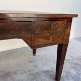 Empire style desk in solid mahogany, 19th century