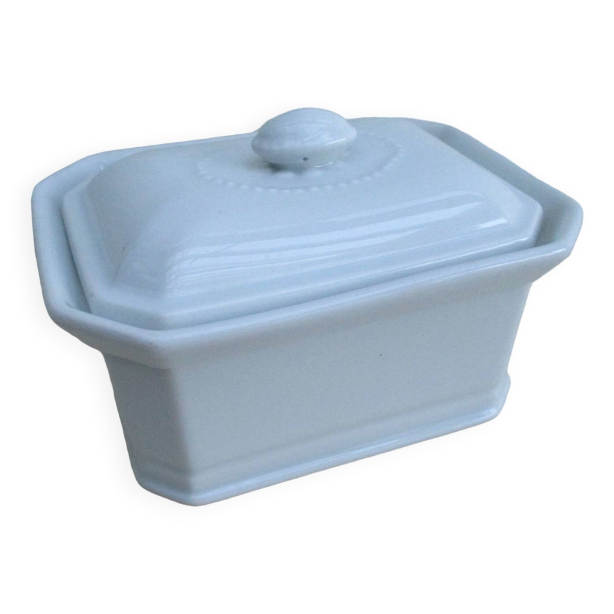 Terrine en porcelaine à feu apilco