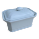Terrine en porcelaine à feu apilco