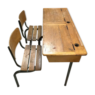 Double school desk