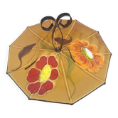 Plat Poët Laval fleurs 1960