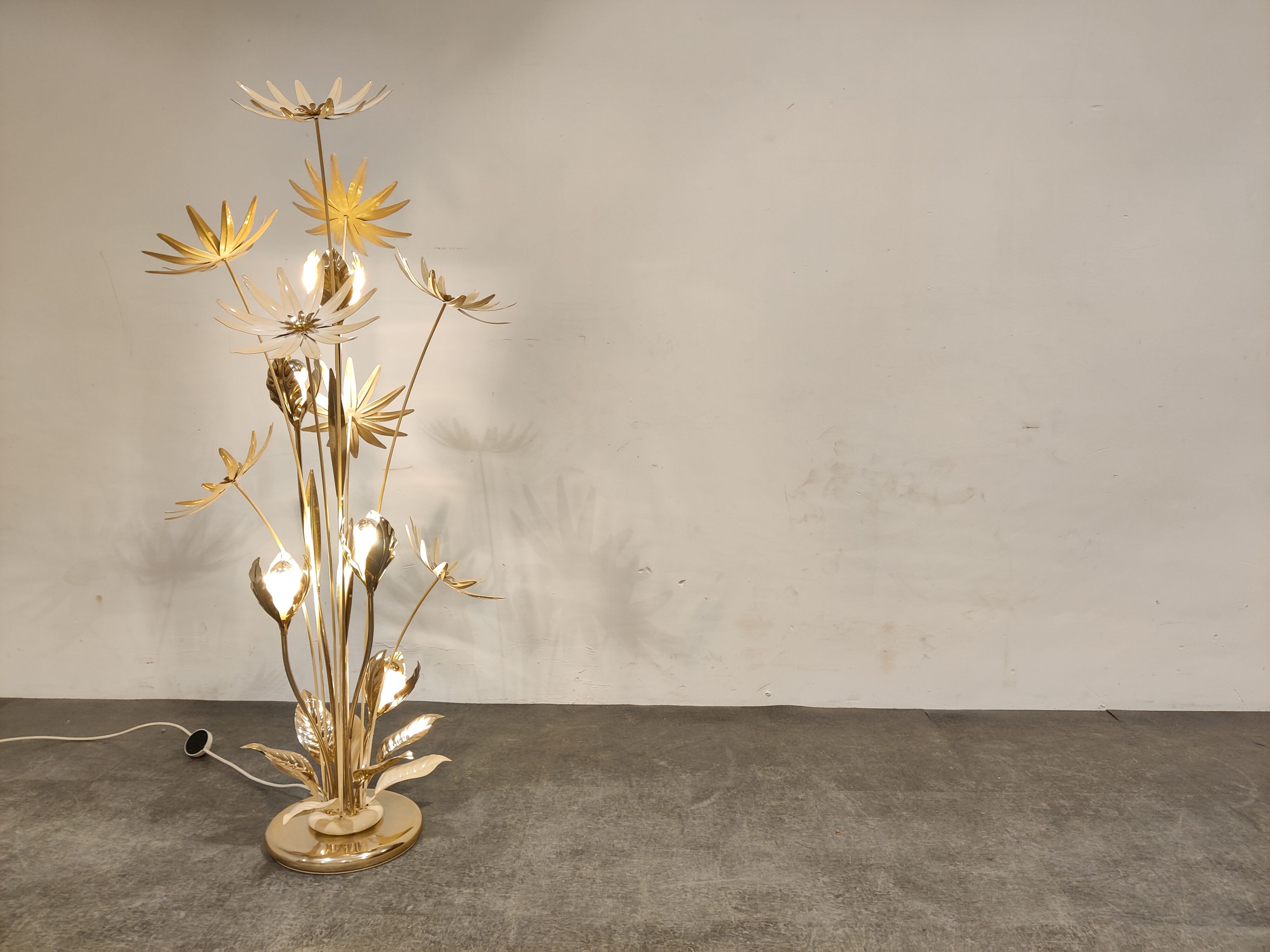 Vintage floor lamp by Hans Kögl, 1970s