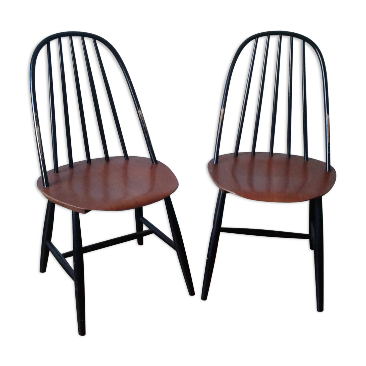 Paire de chaises scandinave et vintage