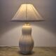 Modern Swedish table lamp with a ceramic base by Anna-Lisa Thomson, mid-1900s.