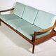 Mid-Century Teak Daybed Sofa from Denmark, 1960s Design