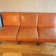 Trio of vintage low chairs