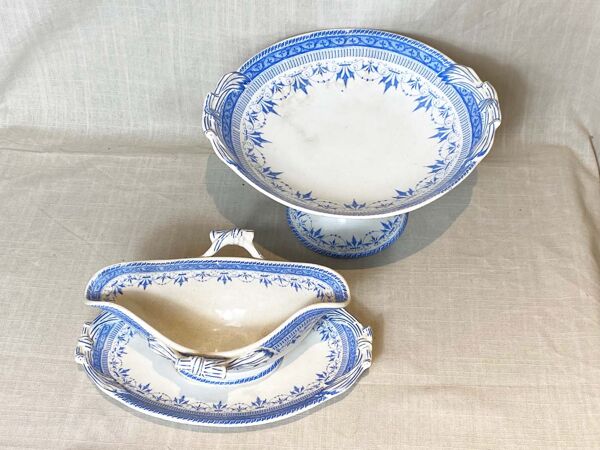 Saucier avec coupe sur pied, B& Cie, Creil et Montereau