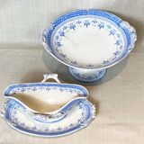 Ensemble B&Cie, Creil and Montereau, saucier with standing cup