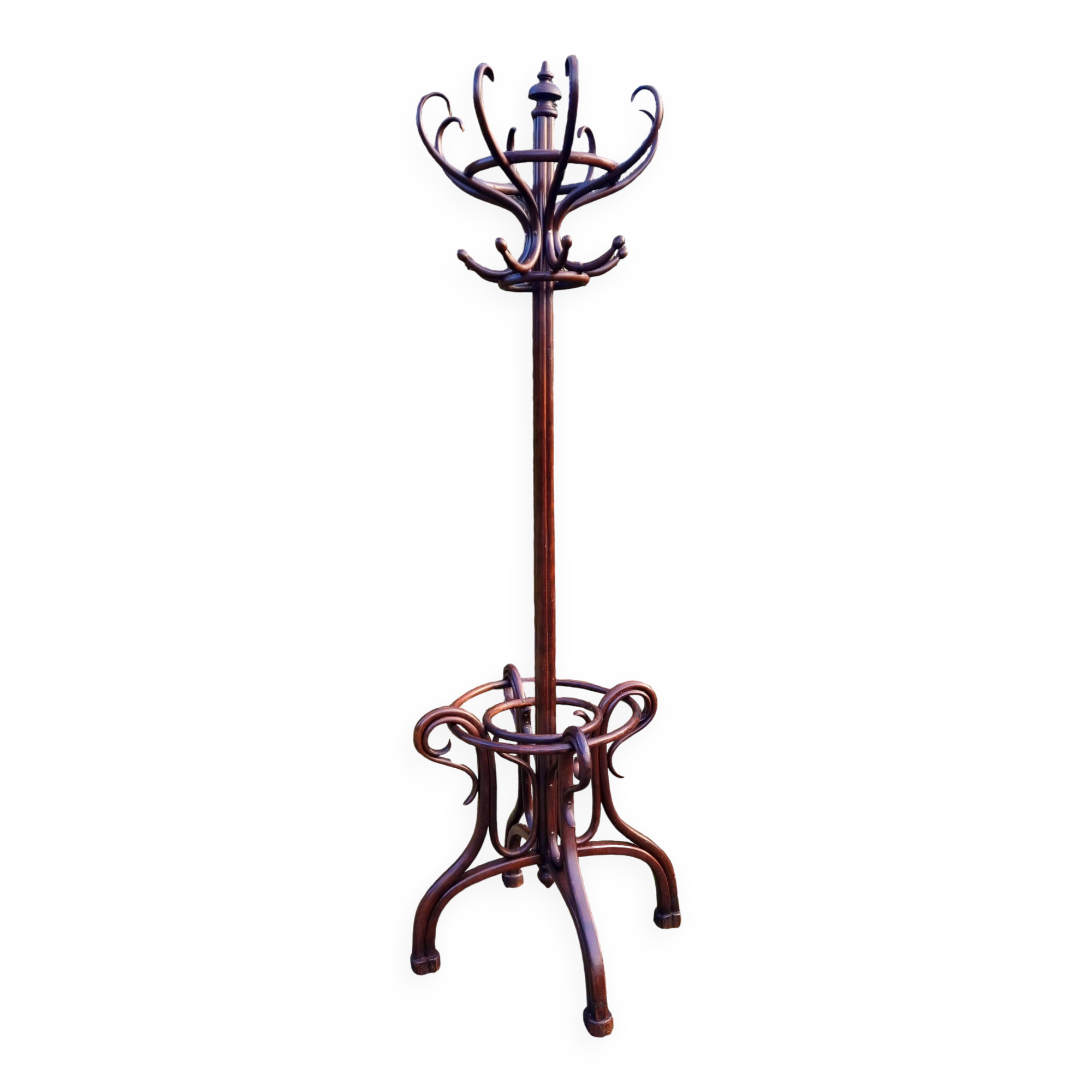 J&J KOHN N°2 Viennese bistro parrot with pedestal, late 19th century