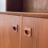 Scandinavian teak display cabinet from the 60s by Erik Brouer