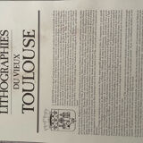 Lot de 10 lithographies