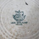 Hollow dish rooster Creil Montereau
