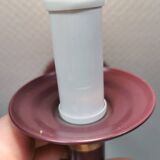 Wall lamp from Swedish Belid 1990s, in a beautiful aubergine purple colour.