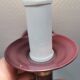 Wall lamp from Swedish Belid 1990s, in a beautiful aubergine purple colour.