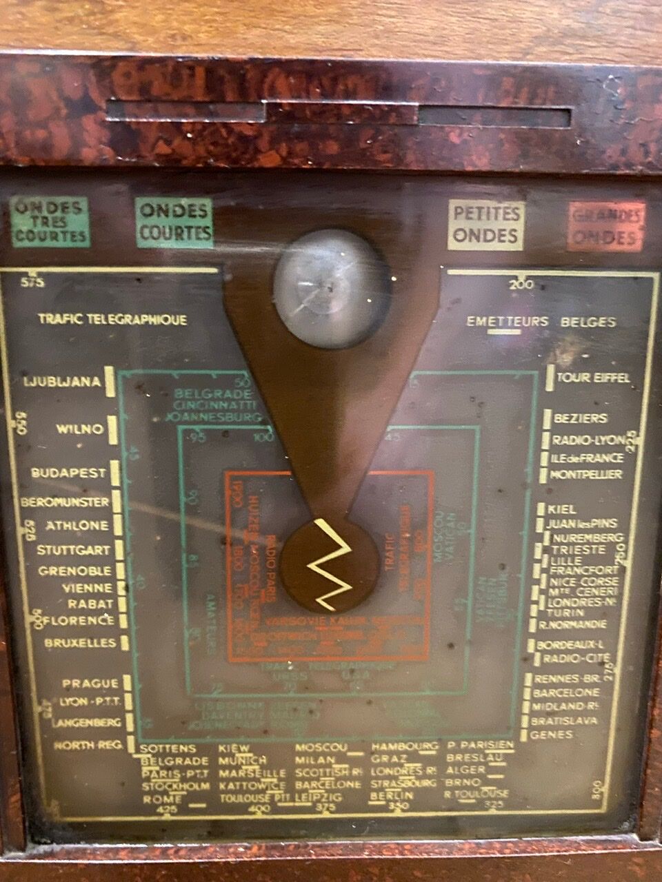 Radio Tsf Art Deco Circa 1930 Selency