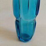 Vintage Czech Bohemian art glass vase, designed by Frantisek Vizner for Rudolfova Hut 1961-1962