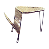 Rattan table of the 50s