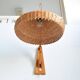 Adjustable wooden wall lamp 1960s by Pokrok Žilina, Czechoslovakia.