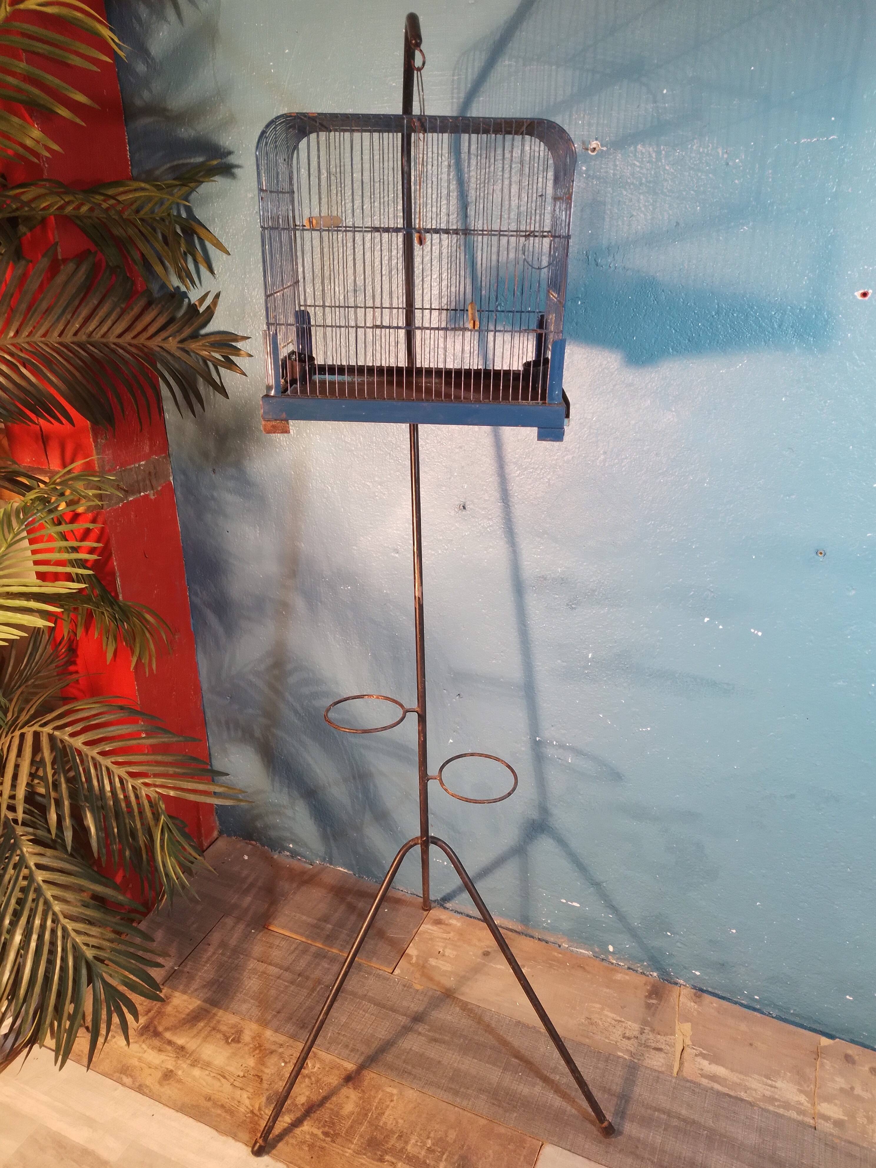Cage and plant stand 1960s