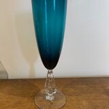 Vase bleu vert italien
