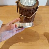 Copper wicker ice cube