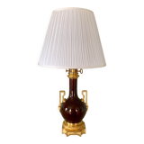 Lampe Sèvres sang de boeuf de "Charles Ficquenet"