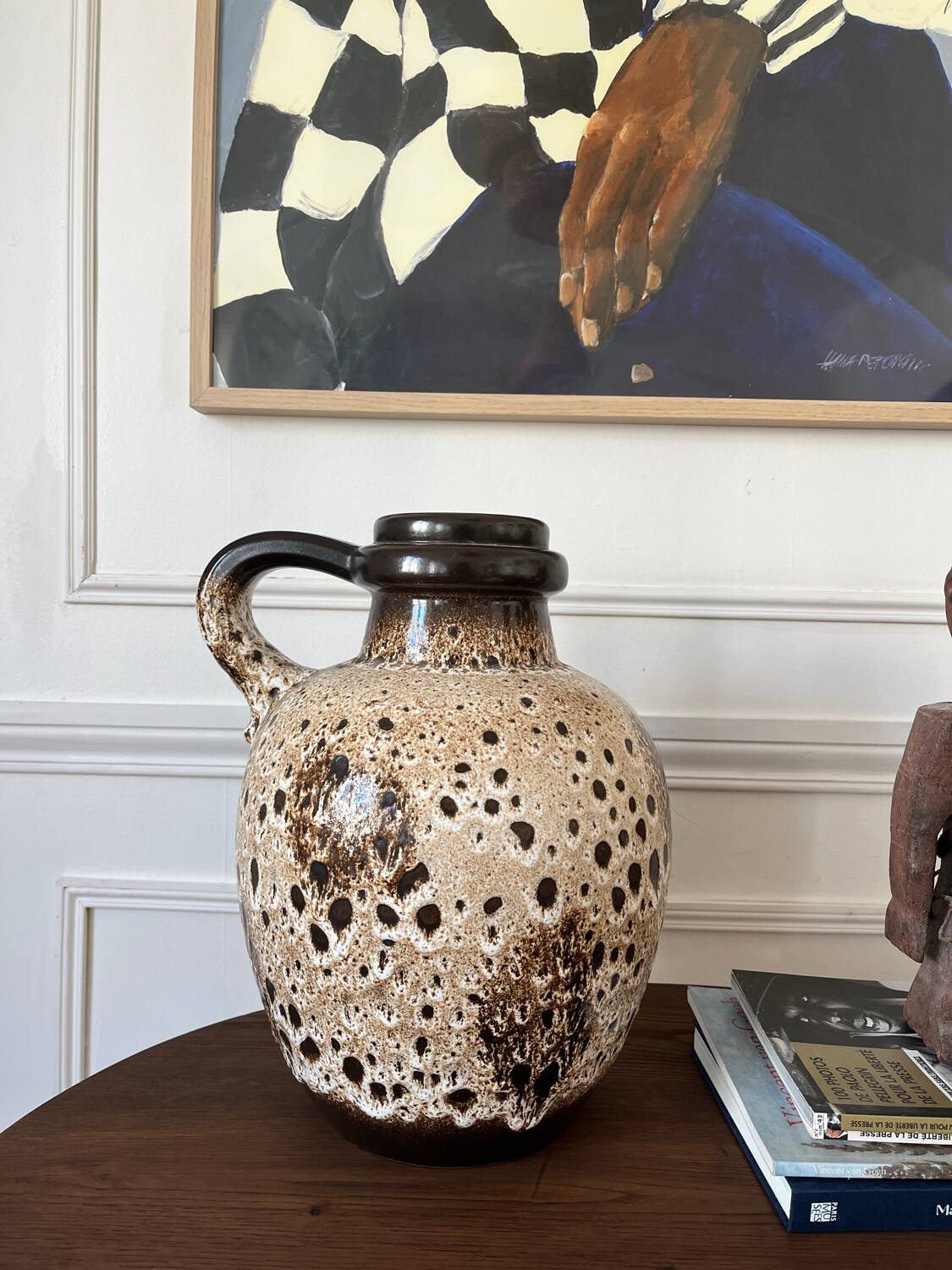 Vase XXL West Germany Fat Lava