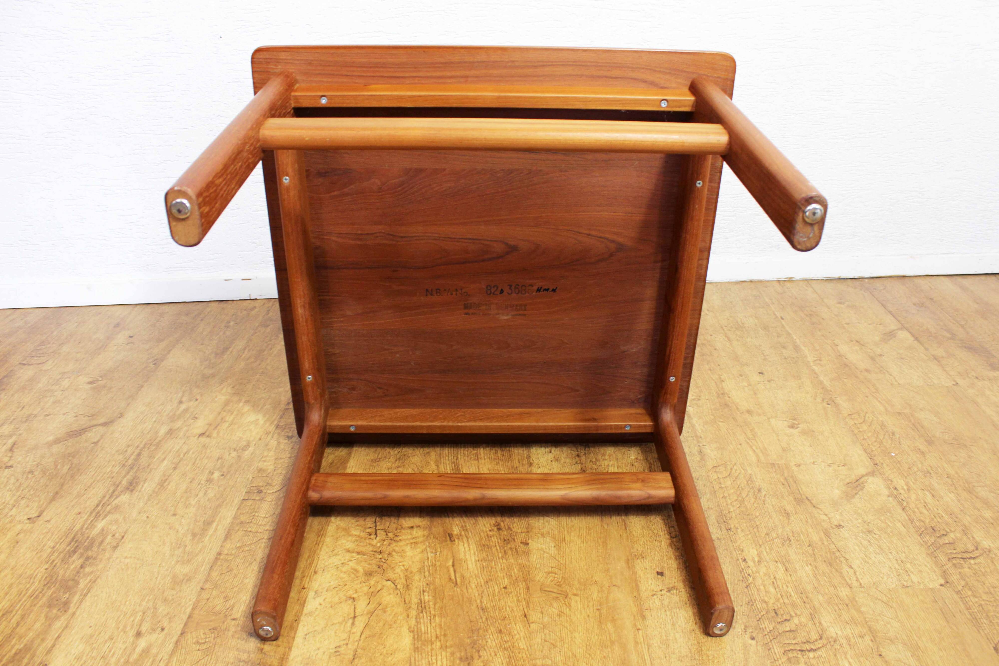 Teak coffee table by Niels Bach