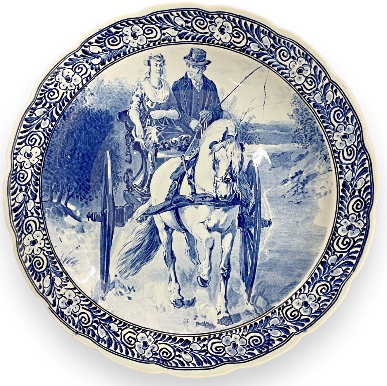 Plat mural ou à poser de la marque Delfts Royal 362004