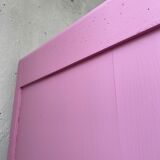 Pink knitted cabinet