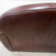 Small leather sofa, 2 seats, vintage.