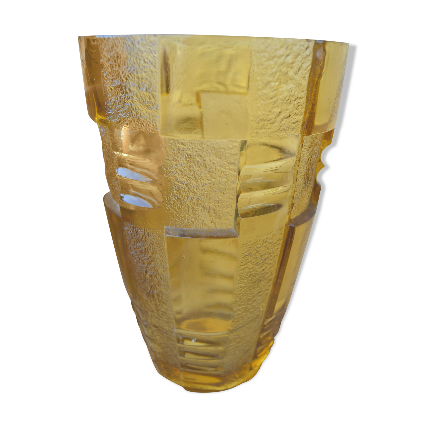 Daum style vase, 1930s
