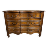 19th century crossbow chest of drawers.