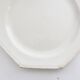 Creil and Montereau plates, 19th century, Perle model, ivory / lot 1