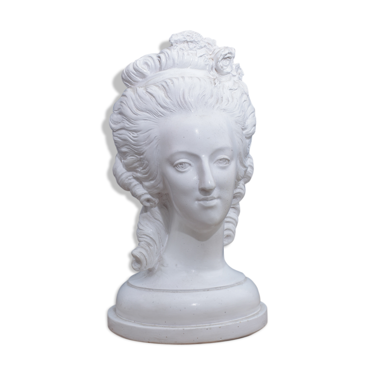 Bust plaster 18th woman