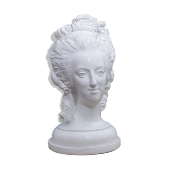 Bust plaster 18th woman