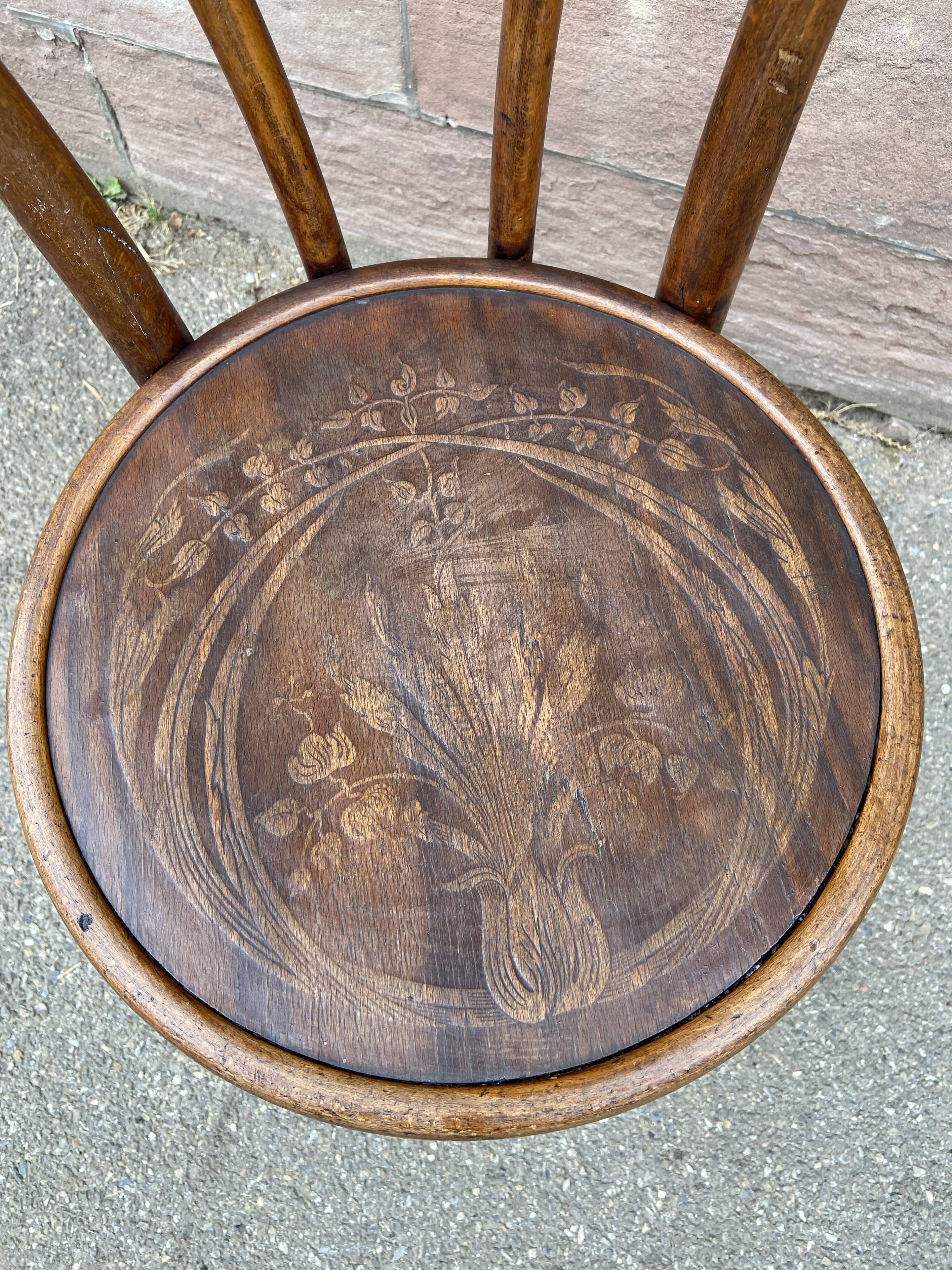 Viennese coffee chair bistro GLARIS Nr 18