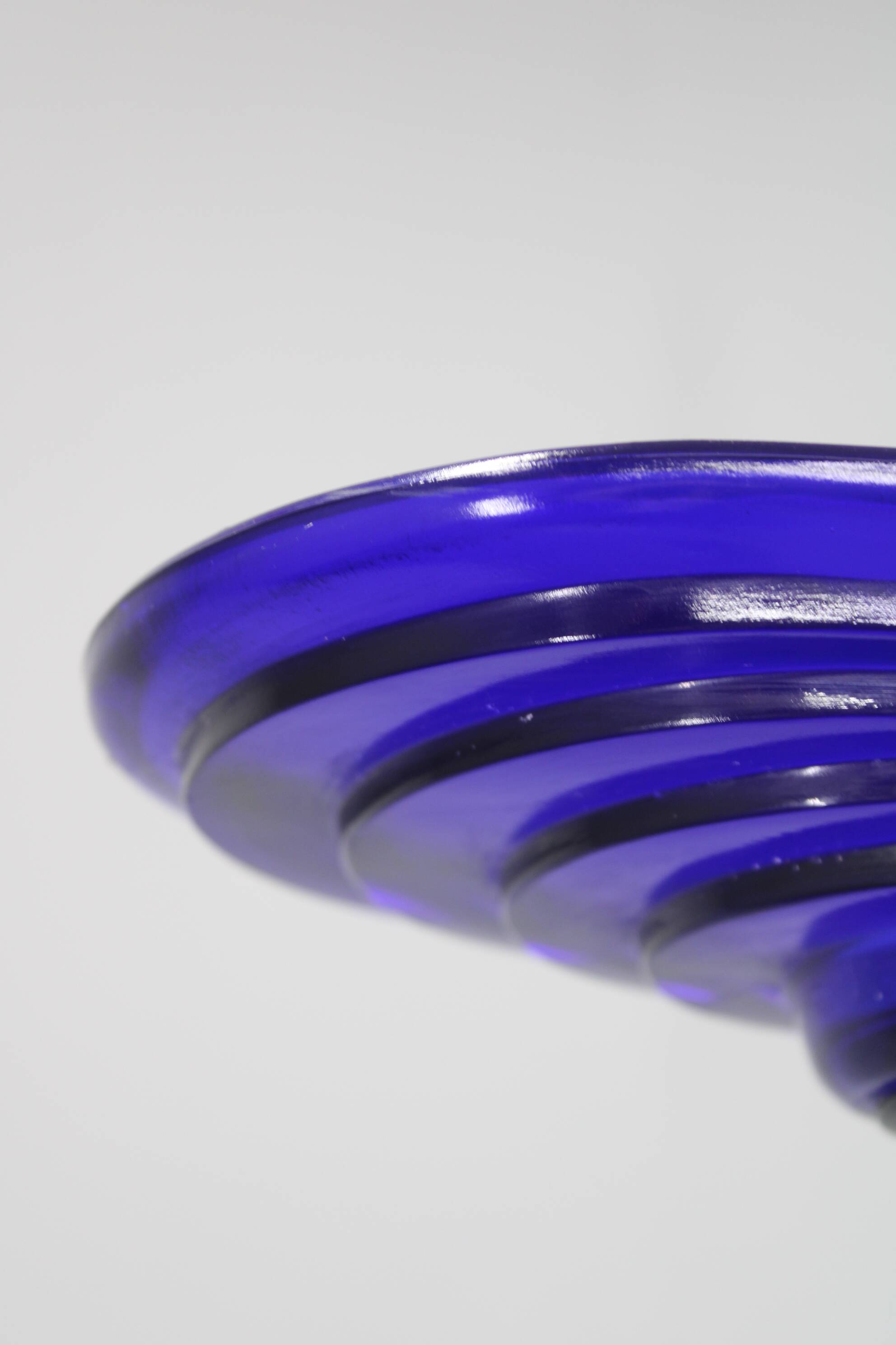 1970s Halogen Floor Lamp With Glass Shade , Europe